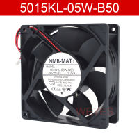 C02 5015KL-05W-B50ของแท้ DC 24V 1.22A 127X127X38Mm 2-Wire Server Cooler Fan