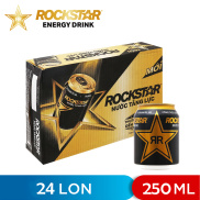 THÙNG 24 LON NƯỚC TĂNG LỰC ENERGY DRINK ROCKSTAR 250ML