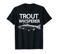 Trout Whisperer Tshirt Funny Fly Fisherman Tee