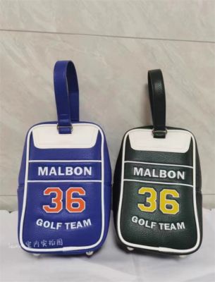 ﹊□♣ ใหม่ Malbon Golf กระเป๋าถือสำหรับบุรุษและสตรีแฟชั่นกระเป๋าถือชาวประมงกันน้ำและทนต่อการสึกหรอ GOLF กระเป๋าจัดส่งฟรี