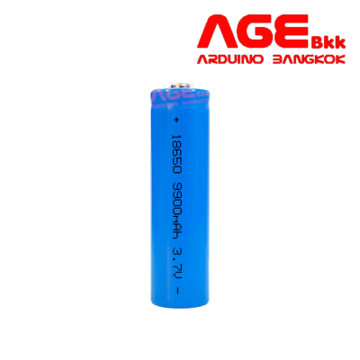 ถ่านชาร์จ 18650 3.7V 9900 mAh Lithium Ion 18650