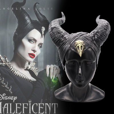 มนต์นอนหลับ Maleficent หมวกหมวกหมวกกันน็อค บาร์ฮอร์นหน้ากากเจ้าหญิงนิทราแม่มดอุปกรณ์ประกอบฉาก