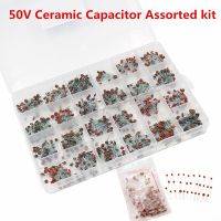 24value*40pcs=960pcs 50V Ceramic Capacitor Assorted kit Assortment Set + Box 30values*10pcs=300pcs 2P,5P,10P,15P,22P,30P,33P WATTY Electronics