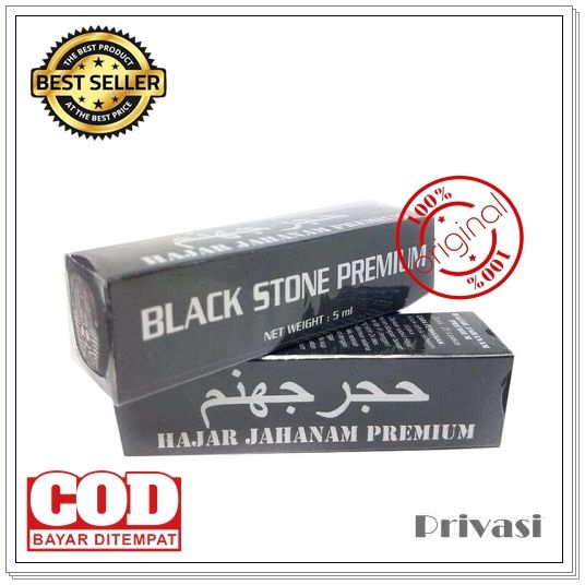 Obat Oles Herbal Tahan Lama Hajar Jahanam Black Stone Lazada Indonesia