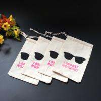 【YF】 10x I Regret Cotton Muslin bags Hangover Kits