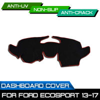 รถ Dashboard Mat Anti-Dirty Non-Slip Dash Cover Mat UV Protection Shade สำหรับ Ford 2013 2014 2015 2016 2017