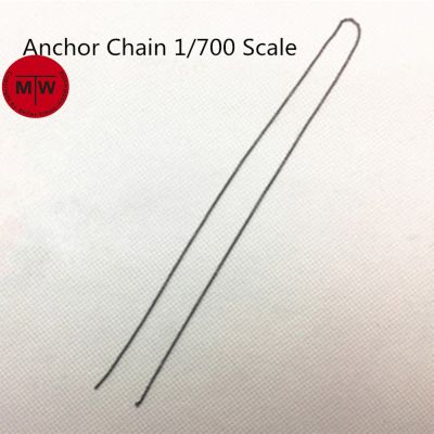 2set 1/700 Scale Model Ship 0.55mm Black Anchor Chain（not include Anchor） CY700001