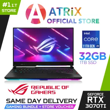 ASUS ROG STRIX SCAR 17 (G733PZ-XS96) 17.3 240Hz 3ms WQHD (100% DCI-P3)  Gaming