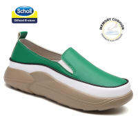 Scholl Ladies Casual Shoe Kaison รองเท้าสกอลล์-เมล่า Mela รองเท้ารัดส้น ผู้หญิง Leather Korean Platform Small Girls Casual Shoes Womens Boat Shoes &amp; Loafers - LC522