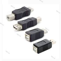 USB 2.0 Female to USB Type A Type B Male to Male Female to  Male Black Adapter Electronics Converter Connector YB21TH