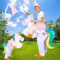 ;[ฮาโลวีนเครื่องแต่งกายเวทีแสดงงานปาร์ตี้การ์ตูนหุ่นเด็ก Tianma เจ็ดสี Unicorn Inflatable