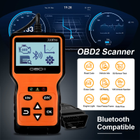 RF เครื่องสแกน OBD2บลูทูธ V310Pro พร้อมจอแสดงผล LCD การเครื่องอ่านโค้ดความผิดปกติของรถการอัปเกรด ตั้งแต่1996