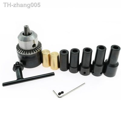 1PCS 5mm/6mm/6.35mm/8mm/10mm/11mm/12mm/14mm Motor Shaft Coupler Sleeve Coupling B16 Drill Chuck Taper Connecting Rod