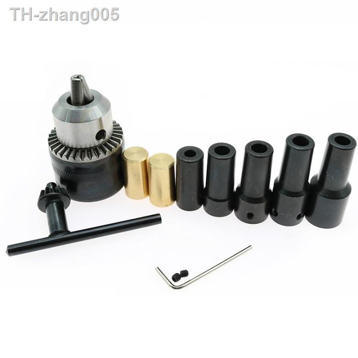 1pcs-5mm-6mm-6-35mm-8mm-10mm-11mm-12mm-14mm-motor-shaft-coupler-sleeve-coupling-b16-drill-chuck-taper-connecting-rod