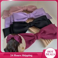 Cute Fashion Bowknot Hair Clips Sweet Elegant Bow Hairpin French Barrette Bow Hairpins For Women Girls Bowknot Hairpin