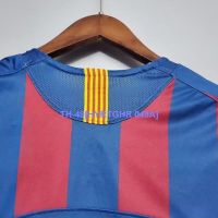 ✿ஐ☋ HYRTGHR 049A 05 - 06 throwback jerseys Barcelona in the champions league final shirt at home