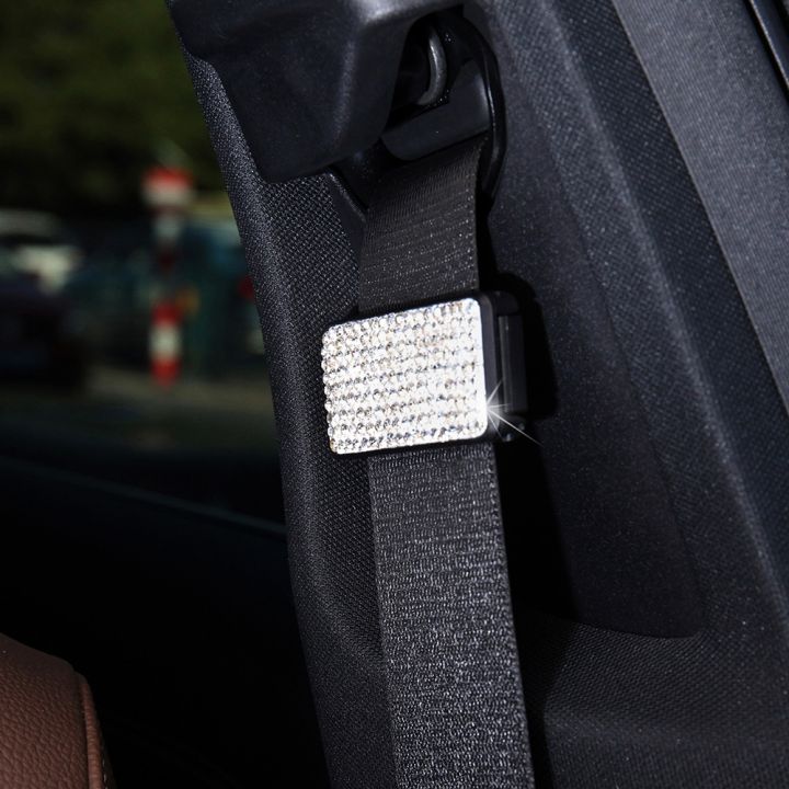 cod-new-cross-border-diamond-studded-car-seat-belt-clip-tightness-adjuster