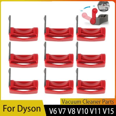 ล็อคทริกเกอร์สำหรับ Dyson V6 V7 V8 V10 V11 V12 V15เครื่องดูดฝุ่นแบบมือจับสวิตช์ล็อคอะไหล่เครื่องใช้ในบ้านอุปกรณ์เสริม