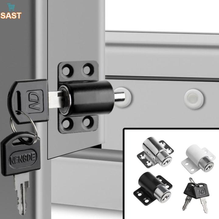 sast-สลักล็อคประตูบานเลื่อนเฟรมอลูมิเนียมอัลลอยด์จับสลักสลักเกลียวความปลอดภัยพร้อมกุญแจ