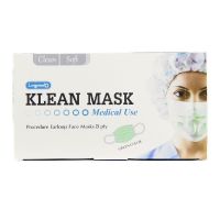 หน้ากากอนามัยทางการแพทย์ หน้ากากอนามัย Klean mask (Longmed) แมสทางการแพทย์ หนา 3 ชั้น หายใจสะดวก