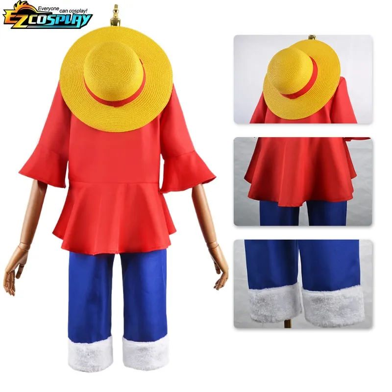 TopLong Monkey D Luffy Kimono Anime Cosplay Costume Vietnam