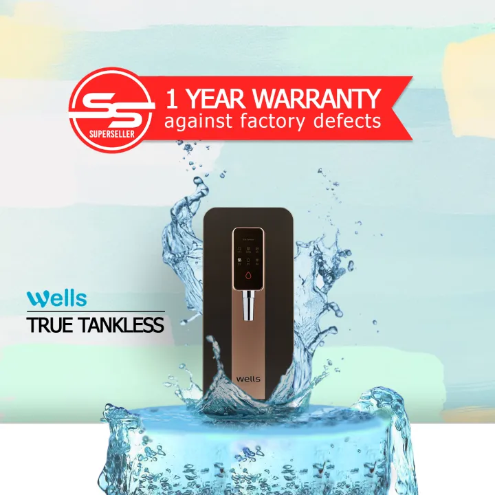 Wells True Tankless Water Purifier (TT WL672) Lazada PH