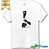 Black Bruce Lee Silhouette T-Shirt 2023