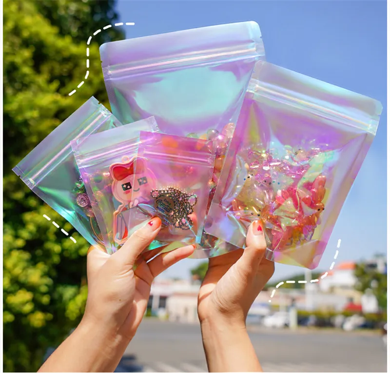 StoBag 100pcs Transparent Small Ziplock Plastic Bags Jewelry Gift