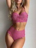 Push Up Bikinis 2023 Women High Waist Swimwear Female Sexy Swimsuit Female Beachwear Bathers Bathing Swimming Suit Beachwear