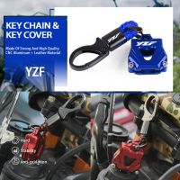 ☌ For Yamaha YZF R1 R6 R25 R3 R15 R125 YZFR25 YZFR15 YZFR25 YZFR125 Key Rings Keychain Key Cover Cap Protection Keys Case Shell