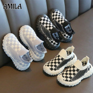 AMILA Children s Sports Shoes New Boys Casual Shoes Breathable Mesh Shoes