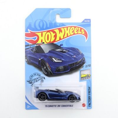 2020-144รถเปิดประทุนโลหะอัลลอยขนาดเล็ก19 Corvette เปิดประทุน1/64รถโมเดล Diecast โลหะ Kids Toys