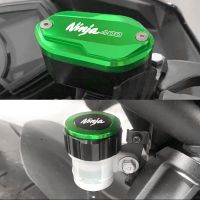 สำหรับคาวาซากิ NINJA400 Z400นินจา400 Z400 Z 400 2018-021 2022 2023ฝาครอบถังน้ำมันเบรกด้านหน้าและด้านหลังมอเตอร์ไซค์