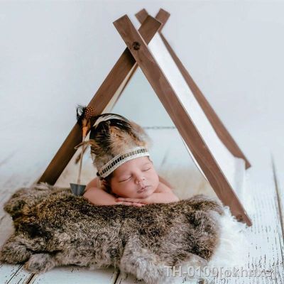 ۞❉✁ okhnxs Recém-nascidos Fotografia Props Set Pillow Hairband Baby Studio Cesta Tiro Almofada Mat Photoshoot Acessórios