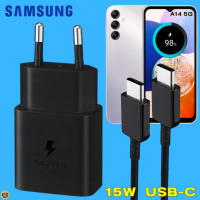 ที่ชาร์จ Samsung 15W Usb-C (Eu) ซัมซุง A14 5G หัวชาร์จ สายชาร์จ Type-C Adaptive Fast Charging การชาร์จด่วนแบบพิเศษ