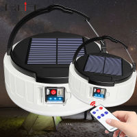 Portable Camping Solar LED Lantern High Power USB Rechargeable Flashlight Fishing Light Outdoor Work Repair Light Emergency Lamp