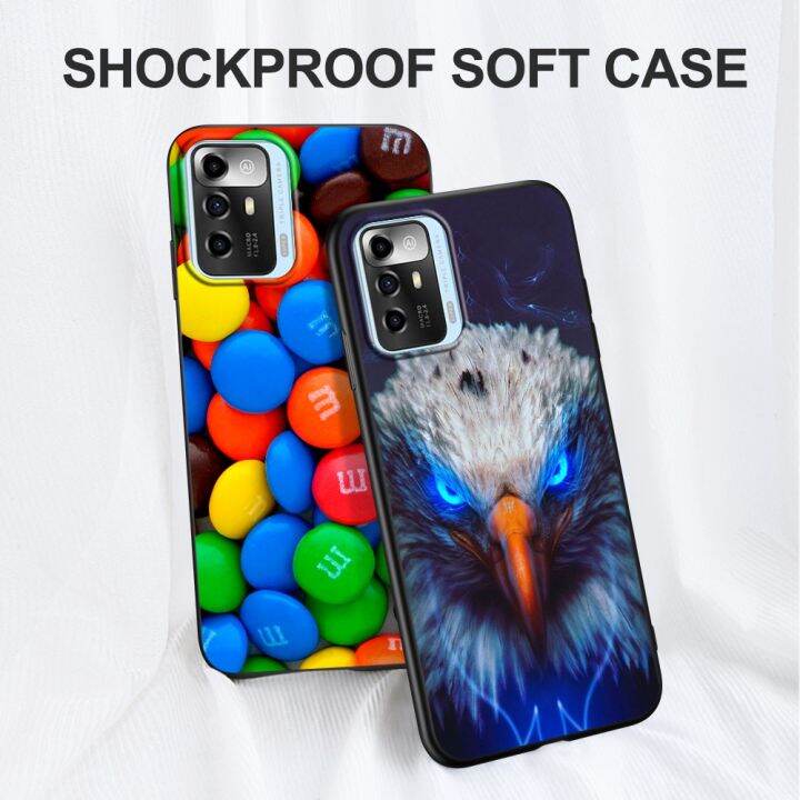 mobile-case-for-zte-blade-a72-5g-back-phone-cover-protective-soft-silicone-black-tpu-cat-tiger