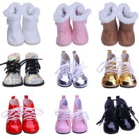 Doll 9 Styles Fashion Winter Boots For 18-Inch American &amp; 43 Cm Born Baby Our Generation Christmas Birthday Girls Gift Hand Tool Parts Accessories