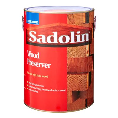 Sadolin Wood Preserver ซาโดลิน วู๊ดพรีเซิฟเวอร์ รองพื้นไม้ กันปลวก ปกป้องรักษาเนื้อไม้