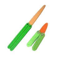 Gravity Cutter Toy Cartoon Carrot Design Disappearing Cutter Fake Cutter Prop Trick Cutter Prank Toy Gift for Halloween Fool Day Party dependable