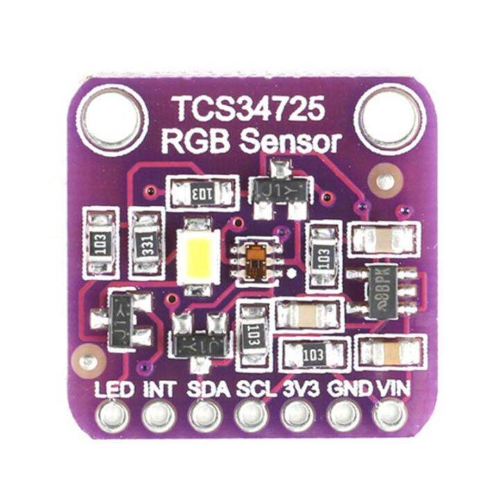 tcs34725การรับรู้สีเซ็นเซอร์โมดูลเซนเซอร์สีเซ็นเซอร์ไฟส่องสว่าง-rgb