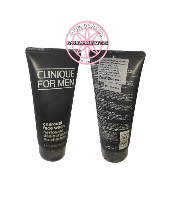CLINIQUE For Men Charcoal Face Wash Lazada.co.th