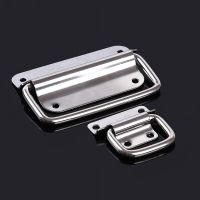 ▪◊❃ Metal Spring Folding Activity Handle Recessed For Toolbox Suitcases Equipment Cabinet Pull Drawer Knobs Hardware Accessories