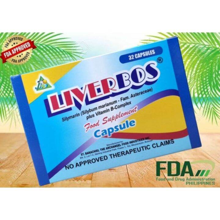 Silymarin Plus Vitamin B-Complex LIVERBOS 32 Capsules | Lazada PH