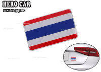 โลโก้ LOGO Thai flag ธงชาติไทย ติดรถยนต์ได้ทุกรุ่น ขนาด ยาว8cm. กว้าง 5.2cm.