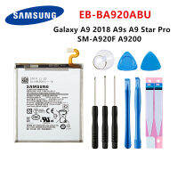 SAMSUNG Orginal EB-BA920ABU 3800mAh Samsung Galaxy A9 2018 A9s A9 Star Pro SM-A920F A9200 Mobile Phone +Tools