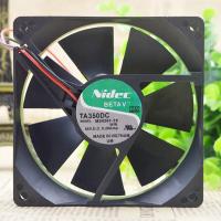 【LZ】๑  For Nidec orginal 90x90x25mm 2-wire TA350DC M34261-16 9025 24V 0.28A double ball inverter welding machine cooling fan