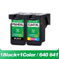 สำหรับ Canon PG 640 XL CL 641 XL ตลับหมึก Remanufactured สำหรับ Canon 640XL 641XL Pixma MG2160 MG2260 MG3160 MX376 MX396