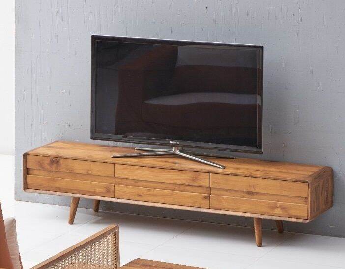 [TEAK WOOD] 6 Feet TV Lazada