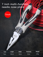 AIRAJ Diagonal Pliers Cutters HardwareNeedle Nose Pliers Hardware Tools Universal Wire Cutters Electrician Pliers